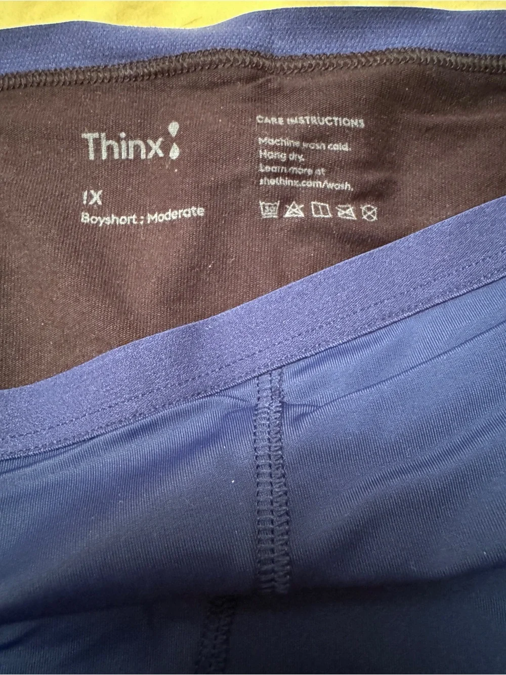 Thinx image shows